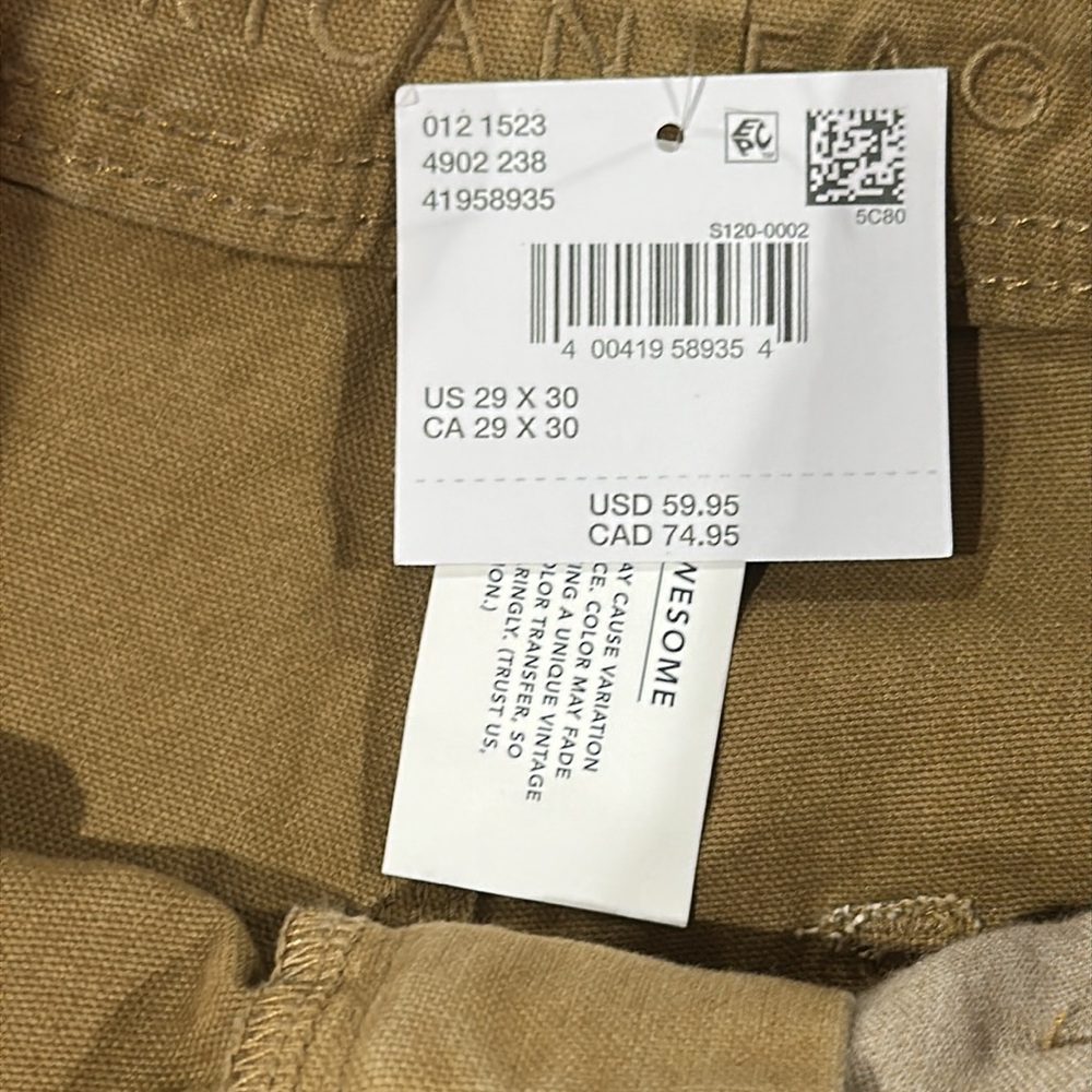 FLEX CARPENTER PANT Size 29X30 - Picture 8 of 9